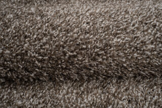Vloerkleed Boho met Franjes Taupe Grijs Hoogpolig