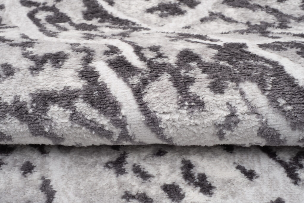 Vloerkleed Sky Donker Grijs Modern Hout