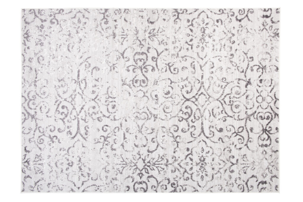 Vloerkleed Sky Grijs Vintage Gebloemd Ornamenten