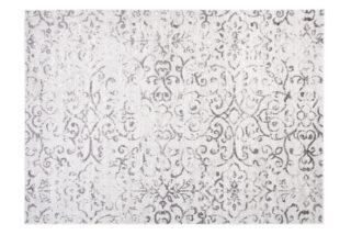Vloerkleed Sky Grijs Vintage Gebloemd Ornamenten