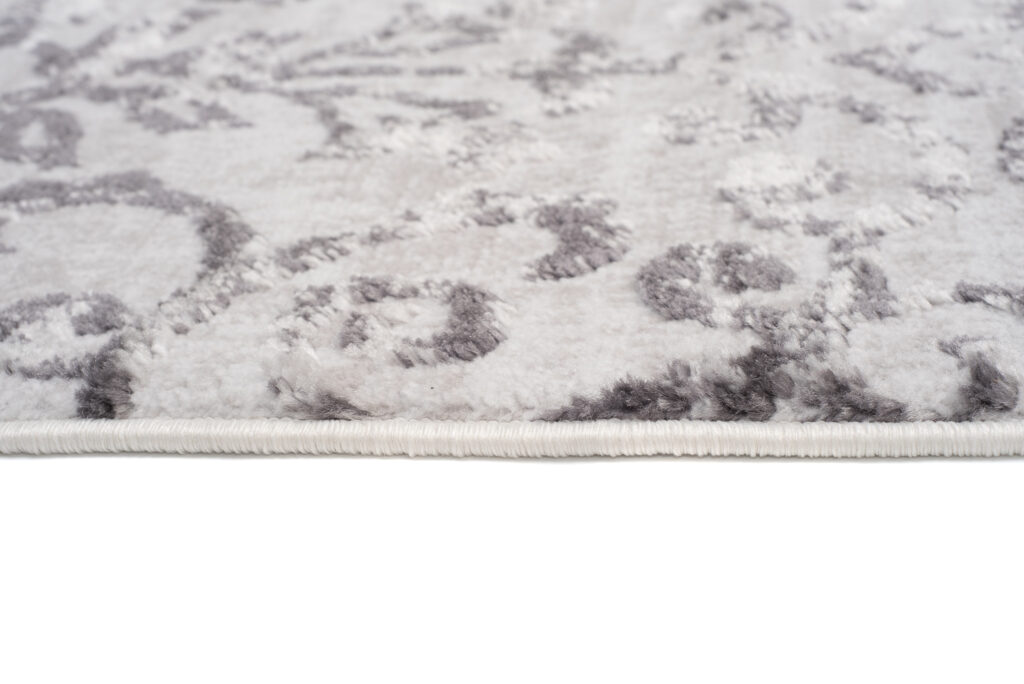 Vloerkleed Sky Grijs Vintage Gebloemd Ornamenten