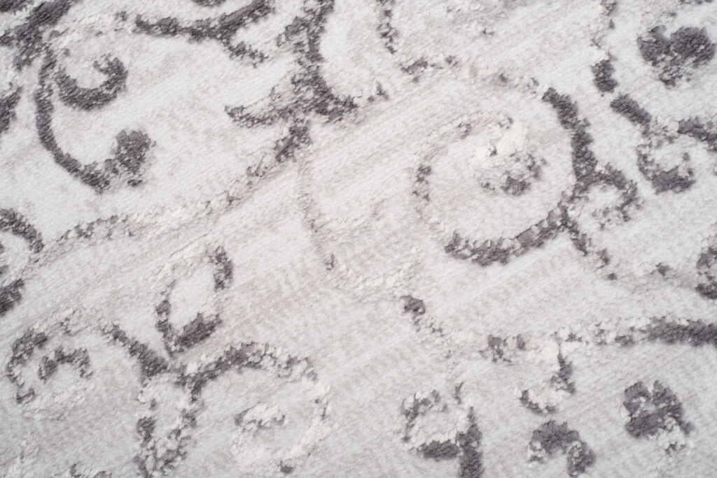 Vloerkleed Sky Grijs Vintage Gebloemd Ornamenten