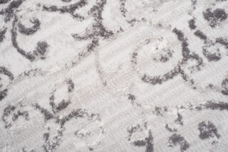 Vloerkleed Sky Grijs Vintage Gebloemd Ornamenten