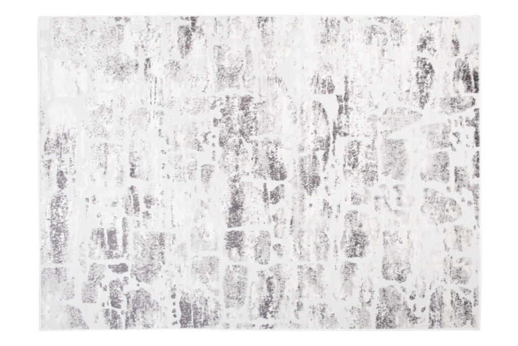 Vloerkleed Sky Grijs Beige Abstract Gewreven