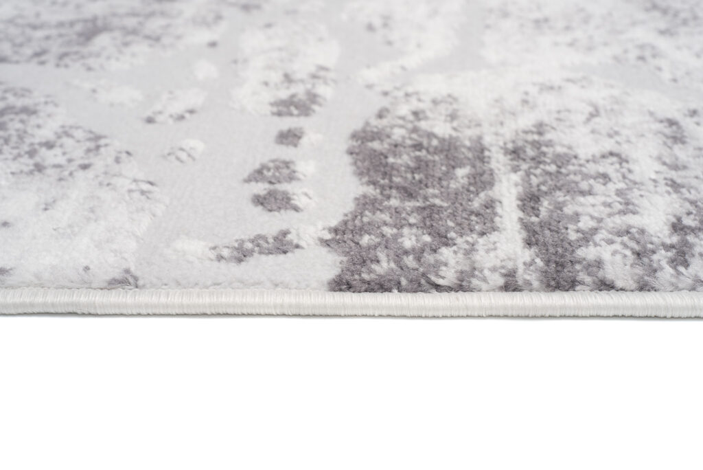 Vloerkleed Sky Grijs Beige Abstract Gewreven