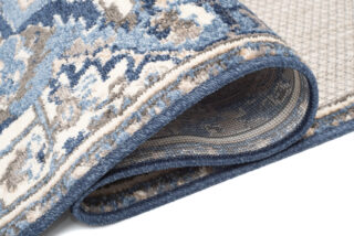 Buitenkleed Patio Grijs Blauw Vintage