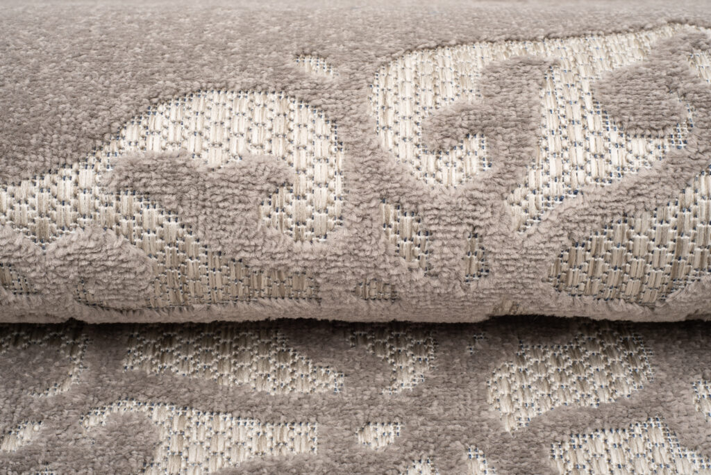 Buitenkleed Patio Grijs Ornamenten