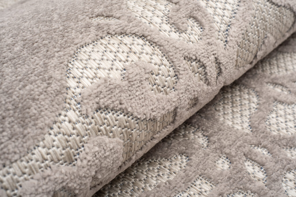 Buitenkleed Patio Grijs Ornamenten