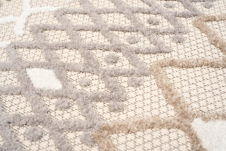 Buitenkleed Patio Grijs Creme Ethno