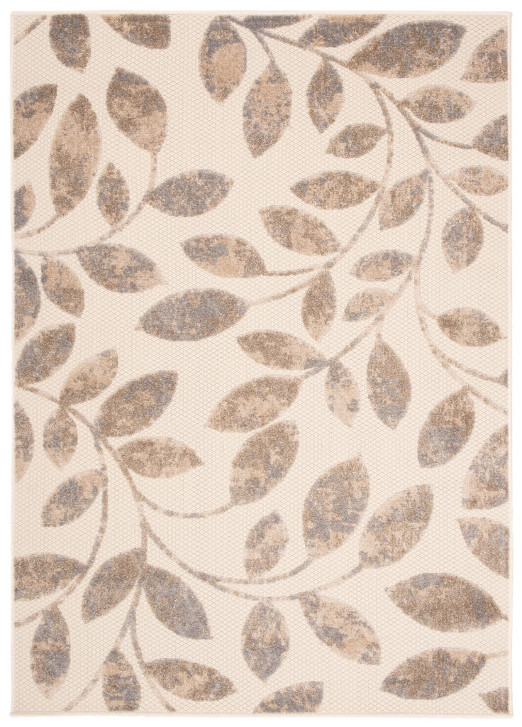 Buitenkleed Patio Creme Beige Bladeren
