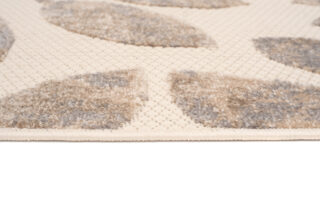 Buitenkleed Patio Creme Beige Bladeren
