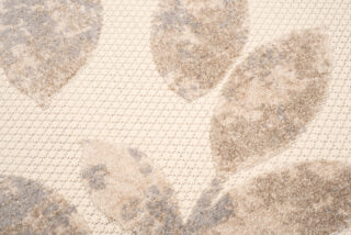 Buitenkleed Patio Creme Beige Bladeren