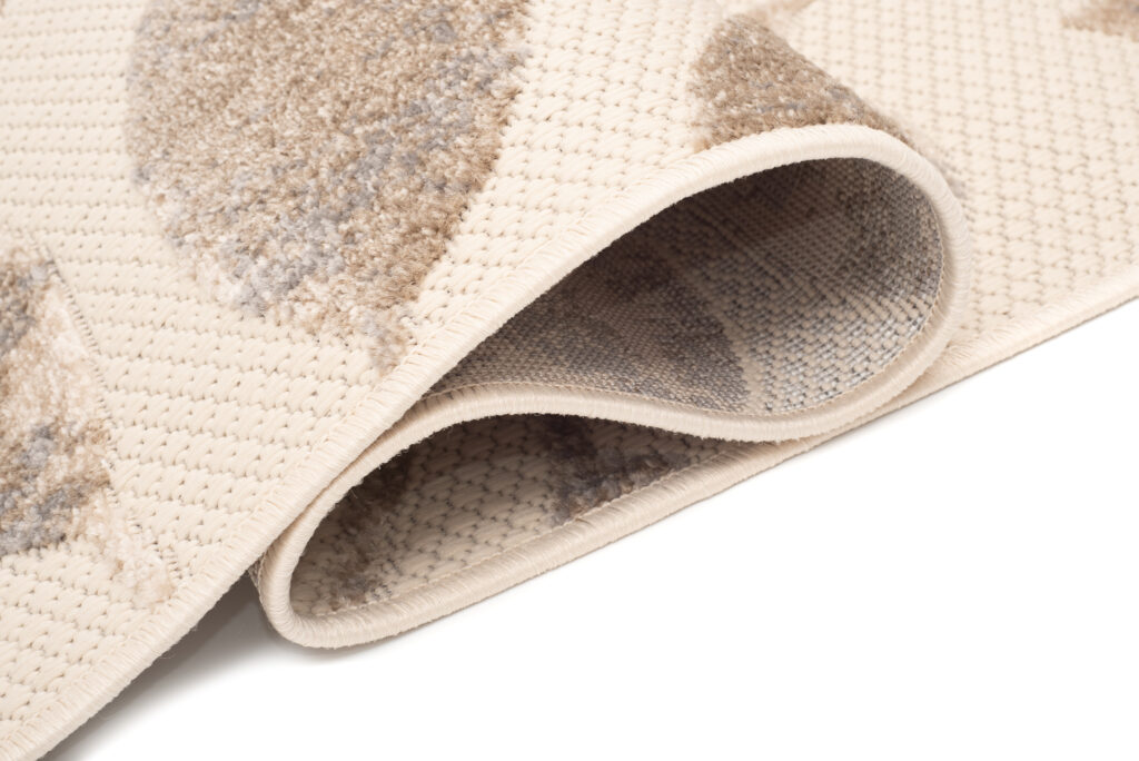 Buitenkleed Patio Creme Beige Bladeren