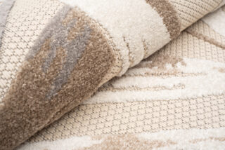 Buitenkleed Patio Creme Grijs Bladeren