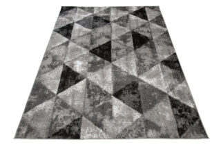 Vloerkleed Luxury Grijs Geometrisch Driehoeken