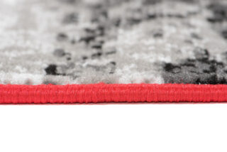 Vloerkleed Maya Grijs Rood Strepen