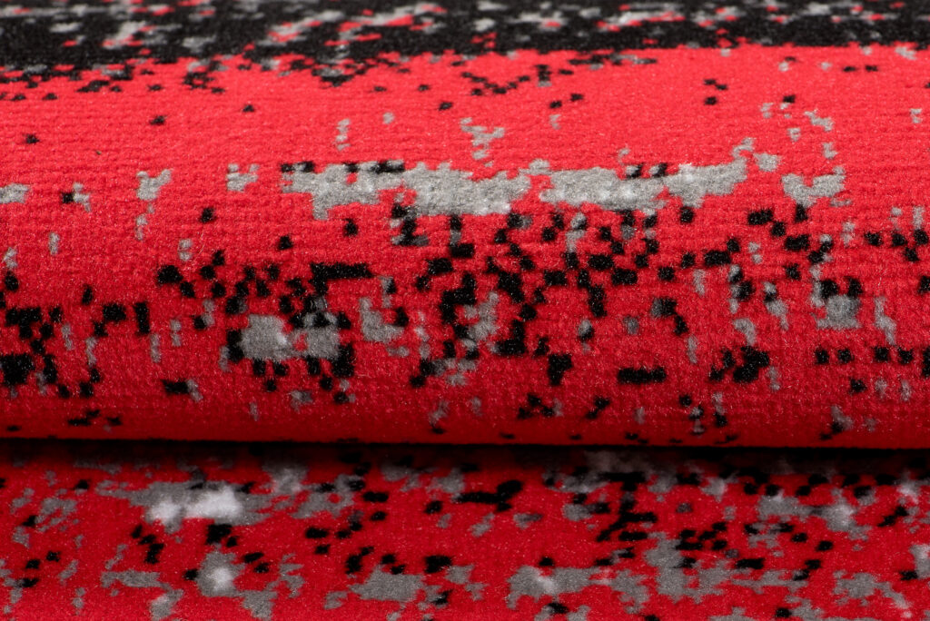 Vloerkleed Maya Grijs Rood Strepen