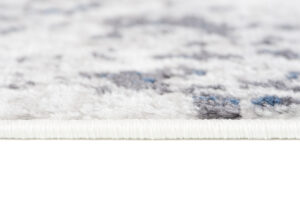 Vloerkleed Sky Blauw Creme Vintage Diamanten