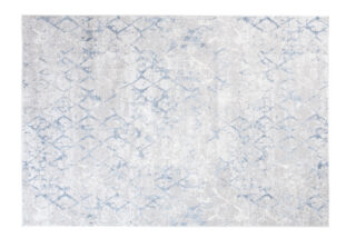 Vloerkleed Sky Blauw Geometrisch Diamanten