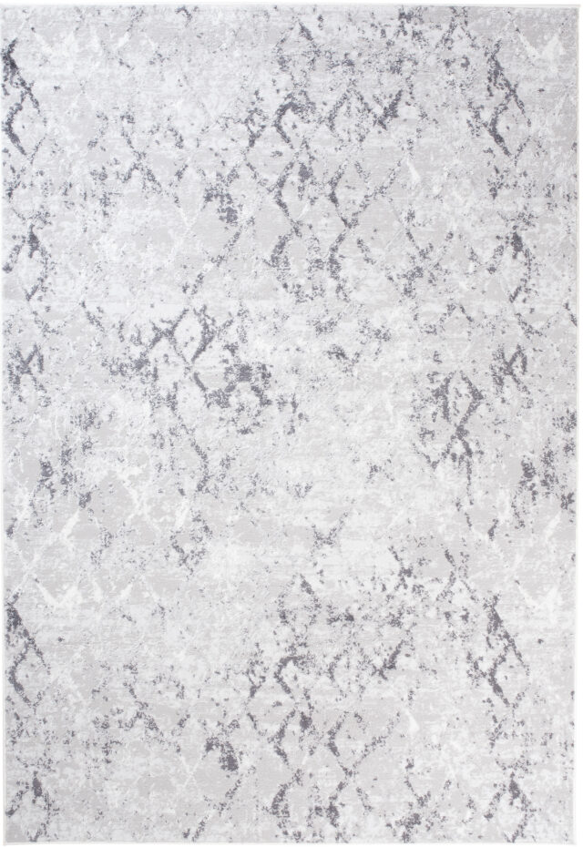 Vloerkleed Sky Grijs Geometrisch Diamanten