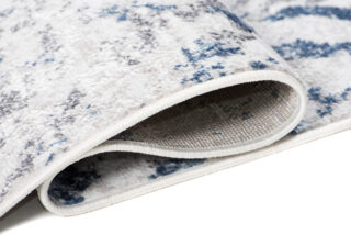 Vloerkleed Sky Blauw Creme Modern Zigzag