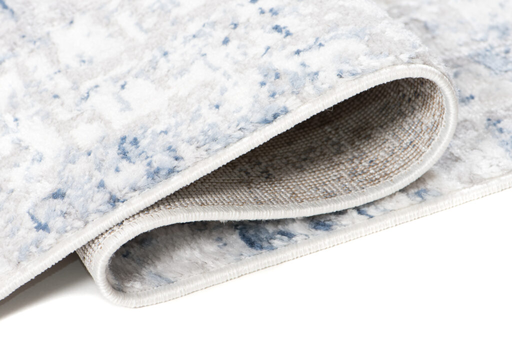 Vloerkleed Sky Blauw Grijs Abstract Stroken
