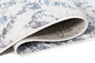 Vloerkleed Sky Grijs Blauw Modern Zigzag