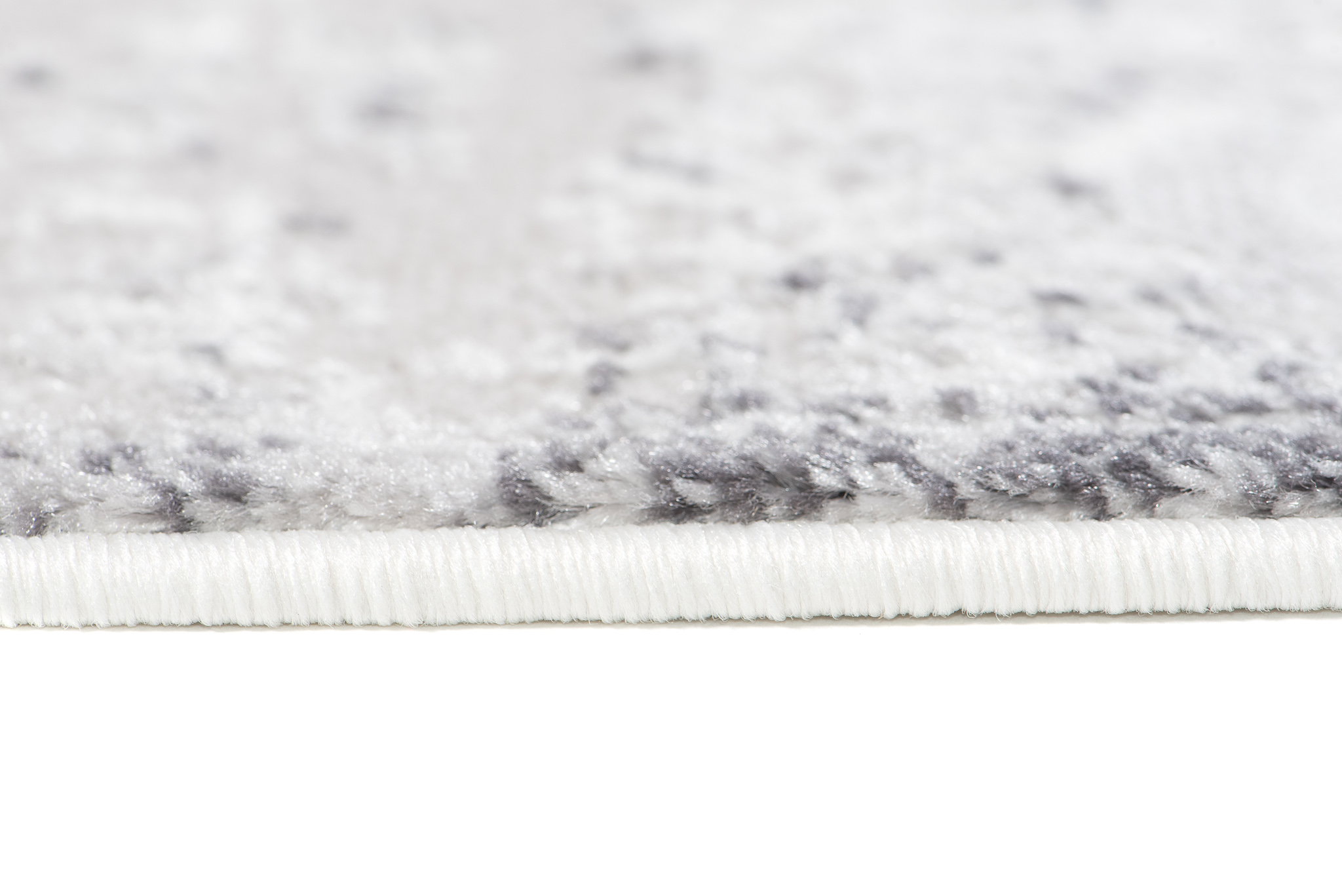 Vloerkleed Sky Grijs Cintage Gebloemd Gewreven