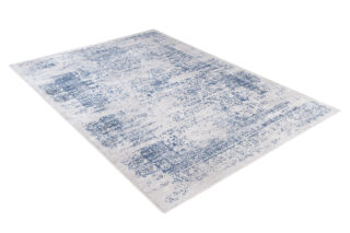 Vloerkleed Sky Blauw Creme Gewreven Vintage