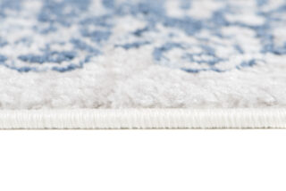 Vloerkleed Sky Blauw Creme Gewreven Vintage