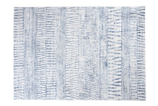 Vloerkleed Sky Blauw Creme Ethno Stroken