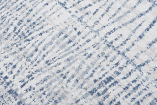 Vloerkleed Sky Blauw Creme Ethno Stroken