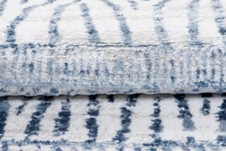 Vloerkleed Sky Blauw Creme Ethno Stroken