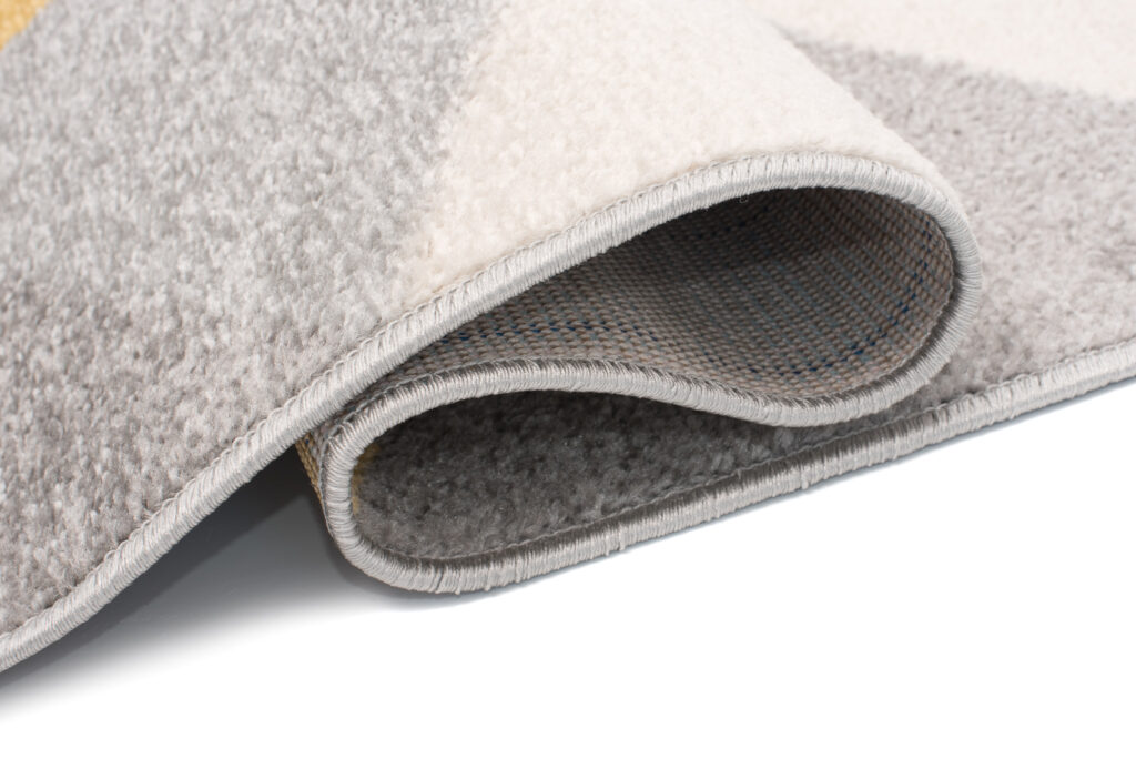 Vloerkleed Lazur Licht Grijs Veelkleurig Geometrisch Driehoeken