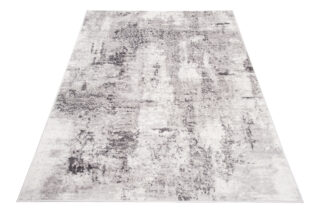 Vloerkleed Sky Grijs Abstract Vintage Gewreven