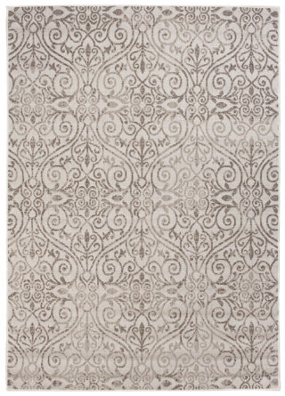 Vloerkleed Capri Creme Sisal Bloemen Indoor Outdoor Design