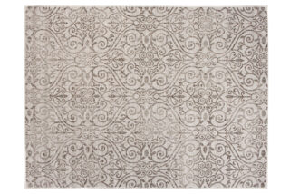 Vloerkleed Capri Creme Sisal Bloemen Indoor Outdoor Design