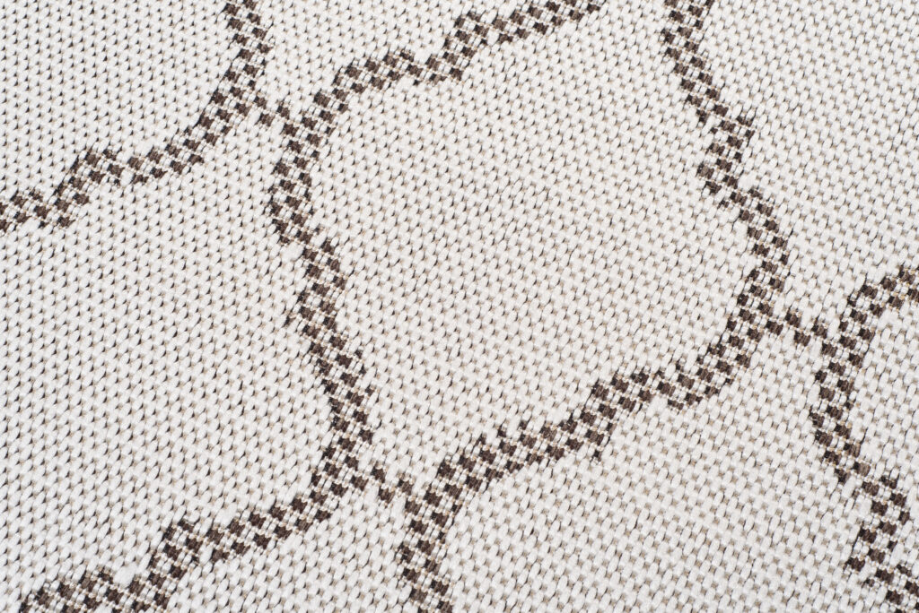 Vloerkleed Capri Grijs Sisal Marokkaanse Trellis Indoor Outdoor Modern