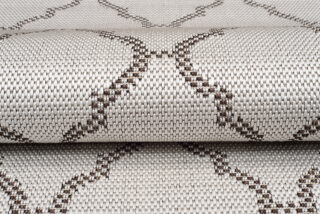 Vloerkleed Capri Grijs Sisal Marokkaanse Trellis Indoor Outdoor Modern