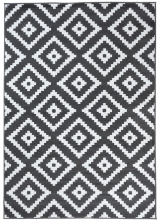 Vloerkleed Luxury Grijs Wit Geometrisch Diamant