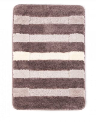 Badmat Mono 1PC Bruin Beige Antislip Zacht Douchemat