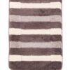 Badmat Mono 1PC Bruin Creme Antislip Zacht Douchemat