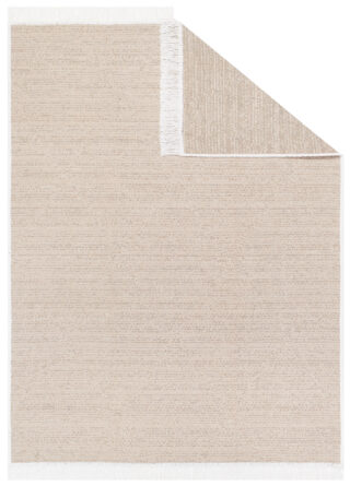 Vloerkleed Azteca Katoen Beige Franjes