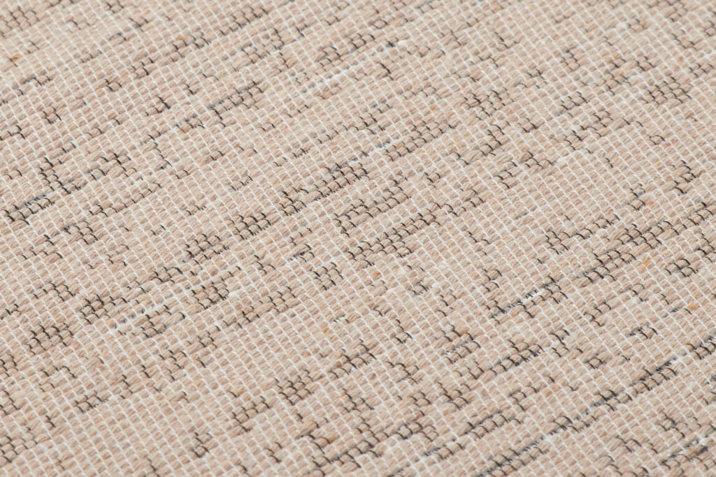 Vloerkleed Azteca Katoen Beige Franjes