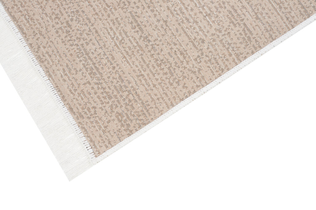 Vloerkleed Azteca Katoen Beige Franjes