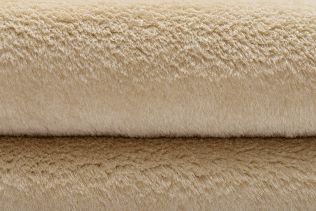 Vloerkleed Cuddle Rond Antislip Beige Hoogpolig