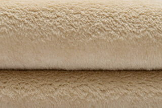 Vloerkleed Cuddle Rond Antislip Beige Hoogpolig