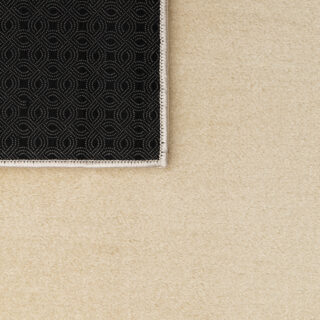 Vloerkleed Cuddle Antislip Beige Hoogpolig
