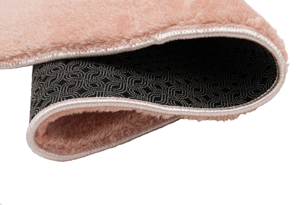 Vloerkleed Cuddle Rond Antislip Roze Hoogpolig