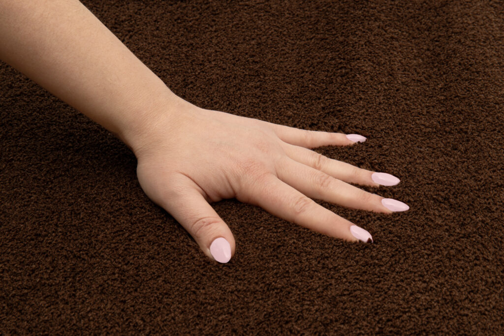 Vloerkleed Cuddle Antislip Bruin Hoogpolig
